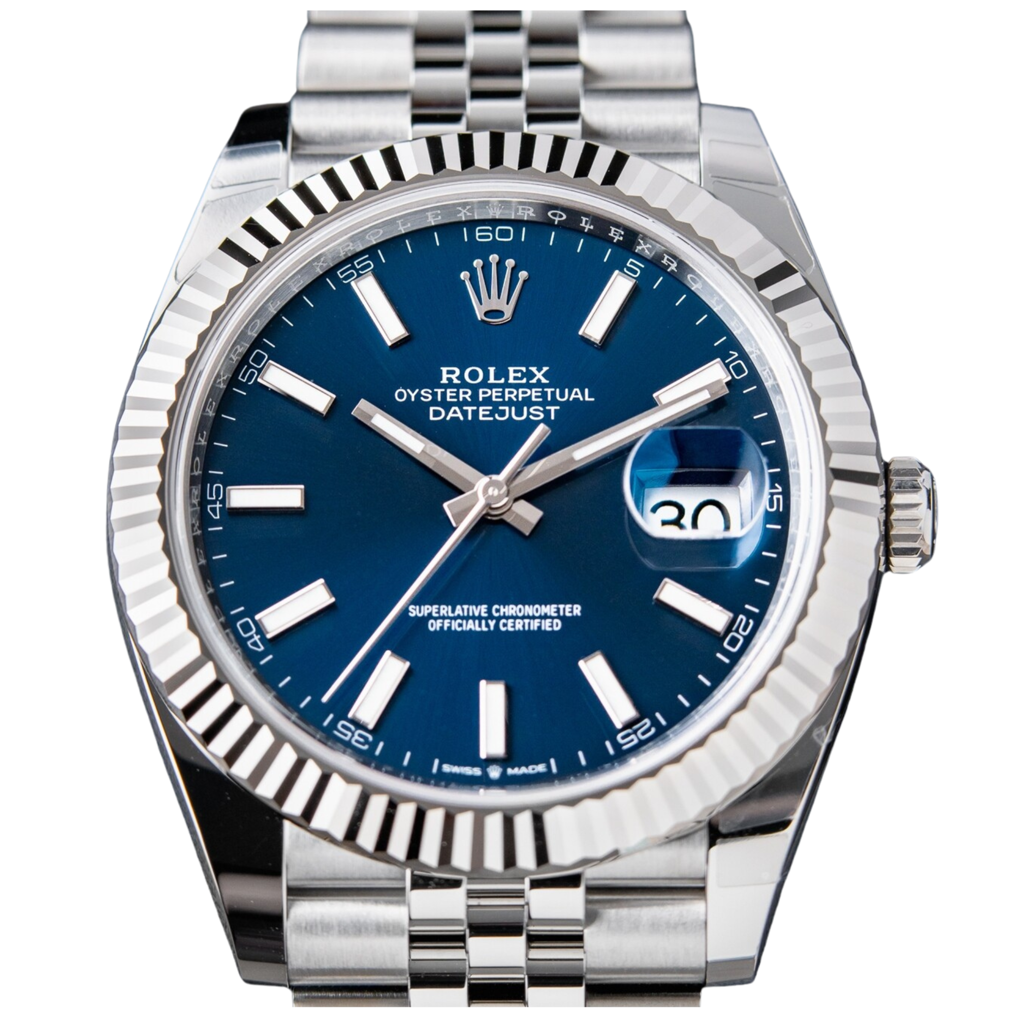 Rolex DateJust 41 Blue Dial